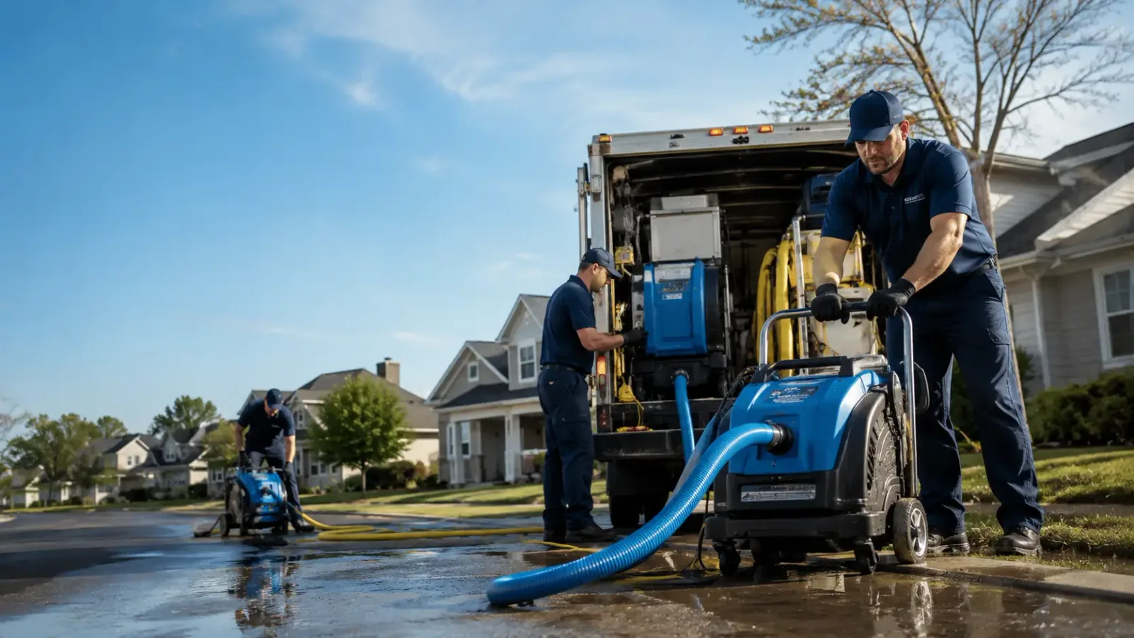 Flood Damage Cleanup in Valles Mines, MO